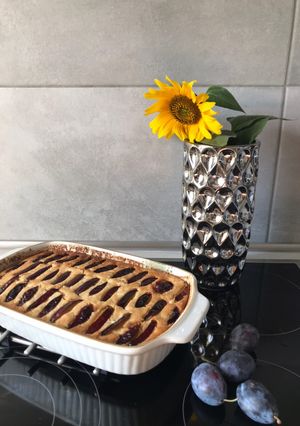 Gyors kevert túrós-szilvás recept fotója