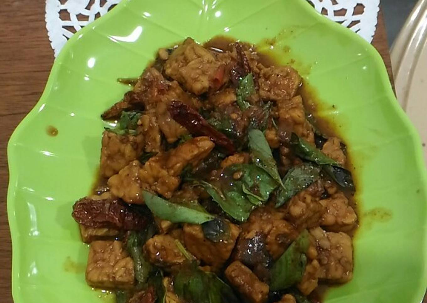 Oseng Tempe Kemangi