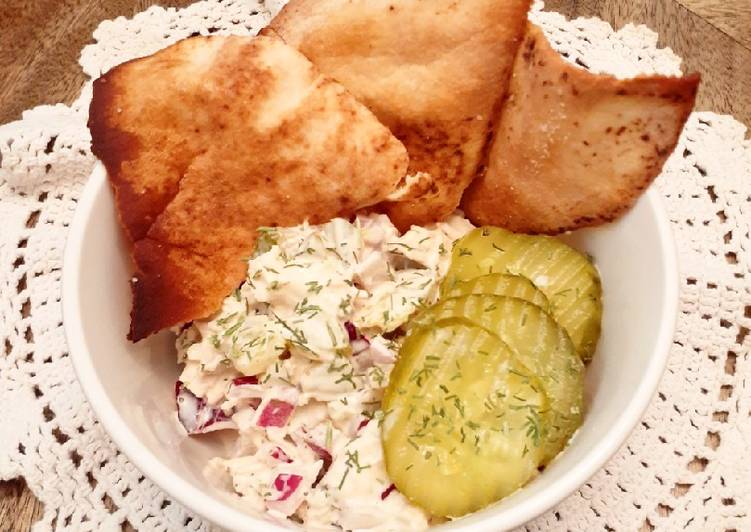Recipe of Homemade Dill Pickle Chicken Salad