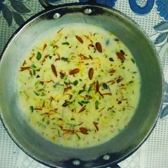 A picture of Saahi khadai milk 🥛🥛.