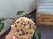 Una foto de cookies integrales