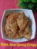Petek Asin Goreng Crispy