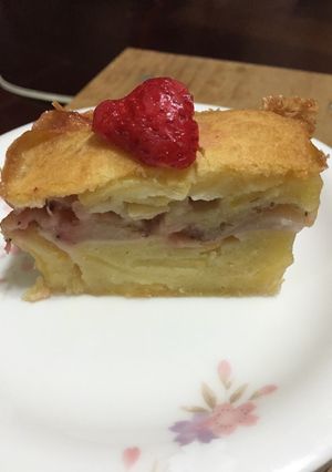 草莓蘋果蛋糕(派) 的食譜成品照片