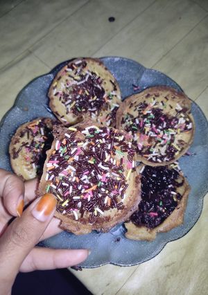 Foto resep Terang Bulan Mini Lembut dan Bersarang