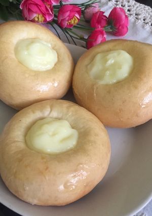 Foto resep Roti Manis Fla Vanilla