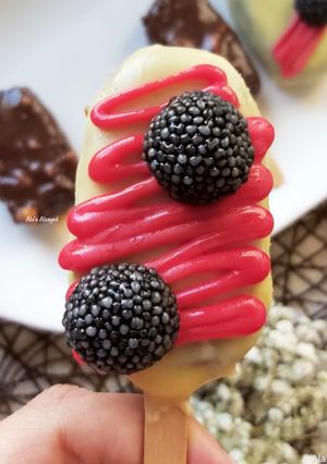 صورة لوصفة كيك الايس كريم Popsciels cake