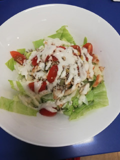 Una foto de Ensalada cesar