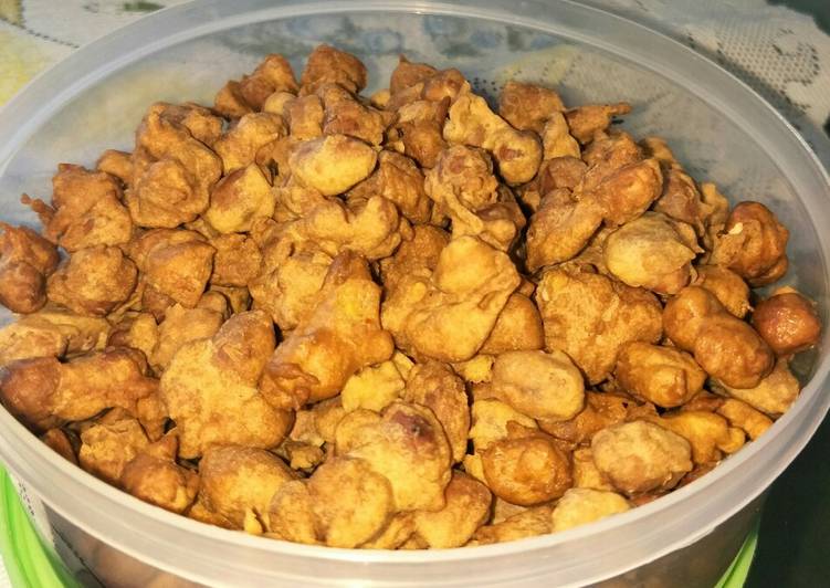 Resep kacang pedas manis😋