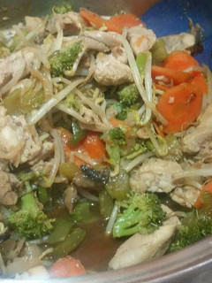 Una foto de Chop suey