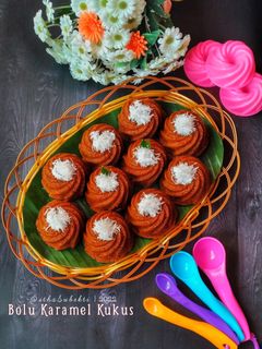 Foto resep Bolu Karamel Kukus 1 Telur