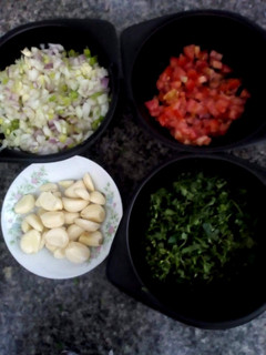 Una foto de Arroz Campestre con verduras