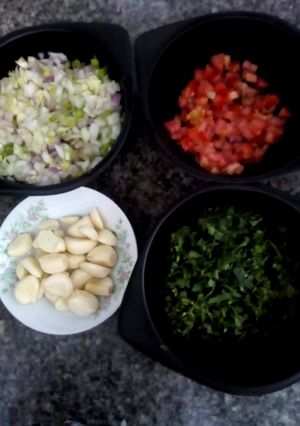 Una foto de Arroz Campestre con verduras