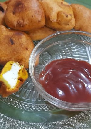 पनीर पकौड़ा (paneer pakoda recipe in Hindi) रेसिपी मुख्य फोटो