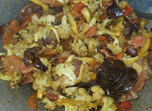 Foto resep Oseng kembang koll, rempela ati