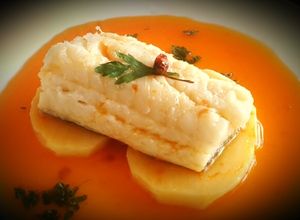 Foto principal de Lomos confitados de bacalao a la Gallega