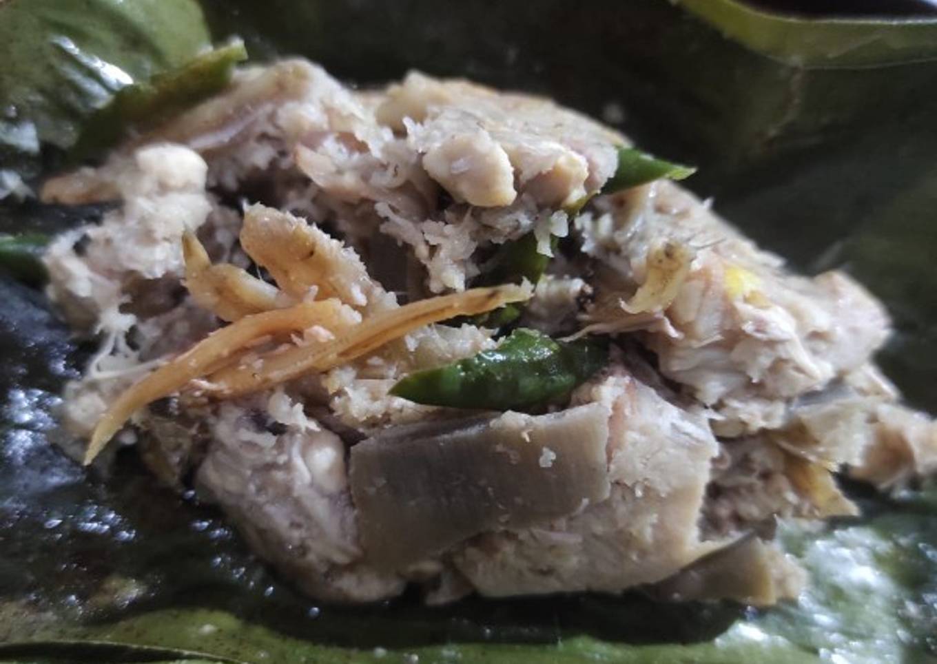 Botok Jantung Pisang Rumahan😋