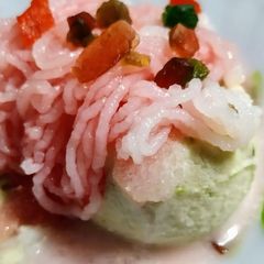 A picture of Kesar Pista Kulfi Homemade Faluda.