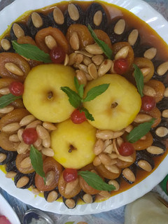 صورة لوصفة طاجين الحلو