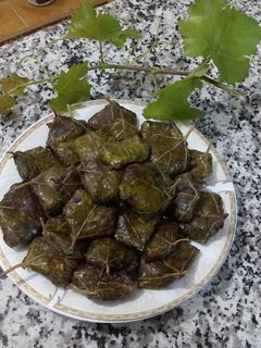 عکسی از دستور دلمه برگ انگور