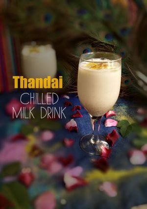 A picture of Thandai Holi special.