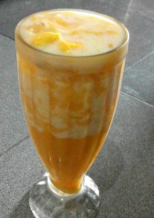Foto resep Jus mangga #Enakanbikinsendiri