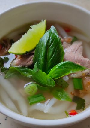 Foto resep Pho Noodles (mie kuah bening vietnam)