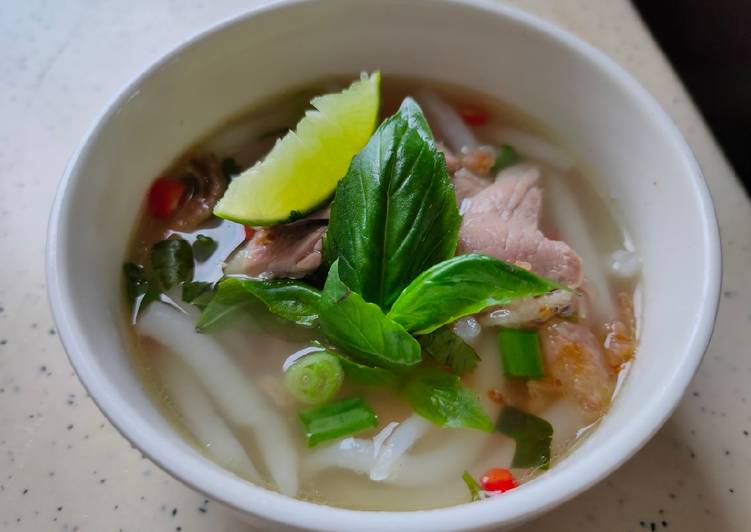 Cara Bikin Pho Noodles (mie kuah bening vietnam) Anti Gagal