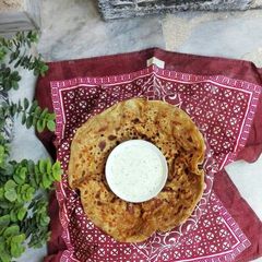 A picture of Alo ka Paratha.