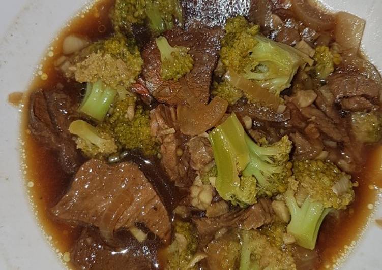 Resep: LifeHack : Tumis Brokoli Daging Sapi Yang Sederhana