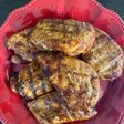 Pollo con salsa BBQ