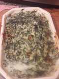 Pastel de pescado y acelga