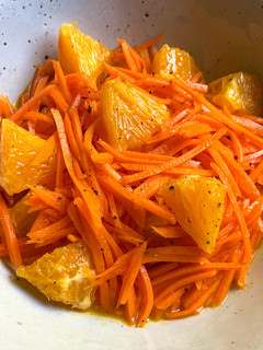 A picture of Carrot & Orange Salad.