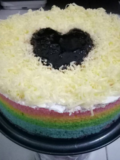 Foto resep Steamed Rainbow Cake Ny Liem