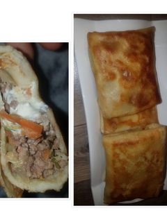 صورة لوصفة كريب مالحين