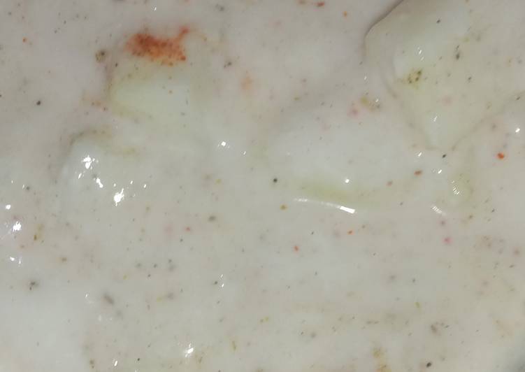 Simple Way to Prepare Quick Potato Raita