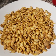 A picture of Air Fryer Pumpkin Seeds.