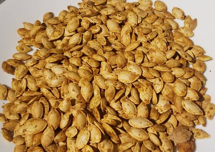 Recipe of Perfect Air Fryer Pumpkin Seeds