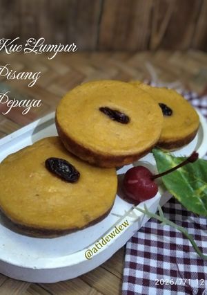 Foto resep Kue Lumpur Pisang Pepaya