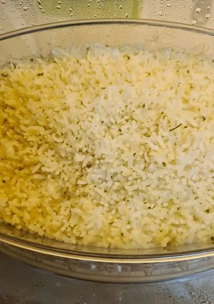Una foto de Arroz en vaporera eléctrica