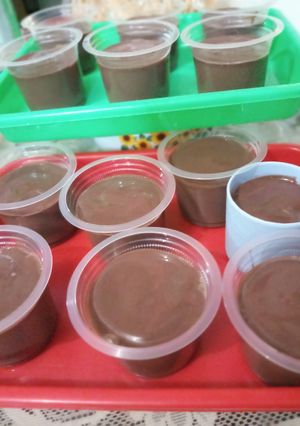 Foto resep Puding cokelat ala h*k* bento