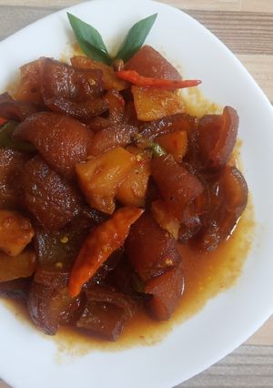 Foto resep Kikil Mercon Nanas