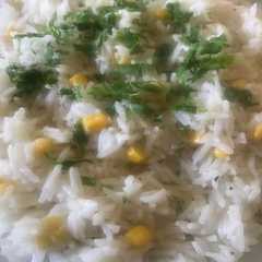 رز ابيض مع ذره-レシピのメイン写真