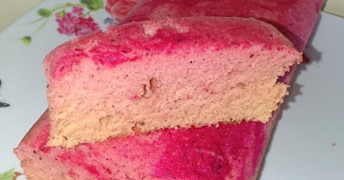 Resep Bolu Buah Naga Panggang Oleh Cheef_Ikaa - Cookpad Resep Bolu Buah Naga Panggang Oleh Cheef_Ikaa - Cookpad