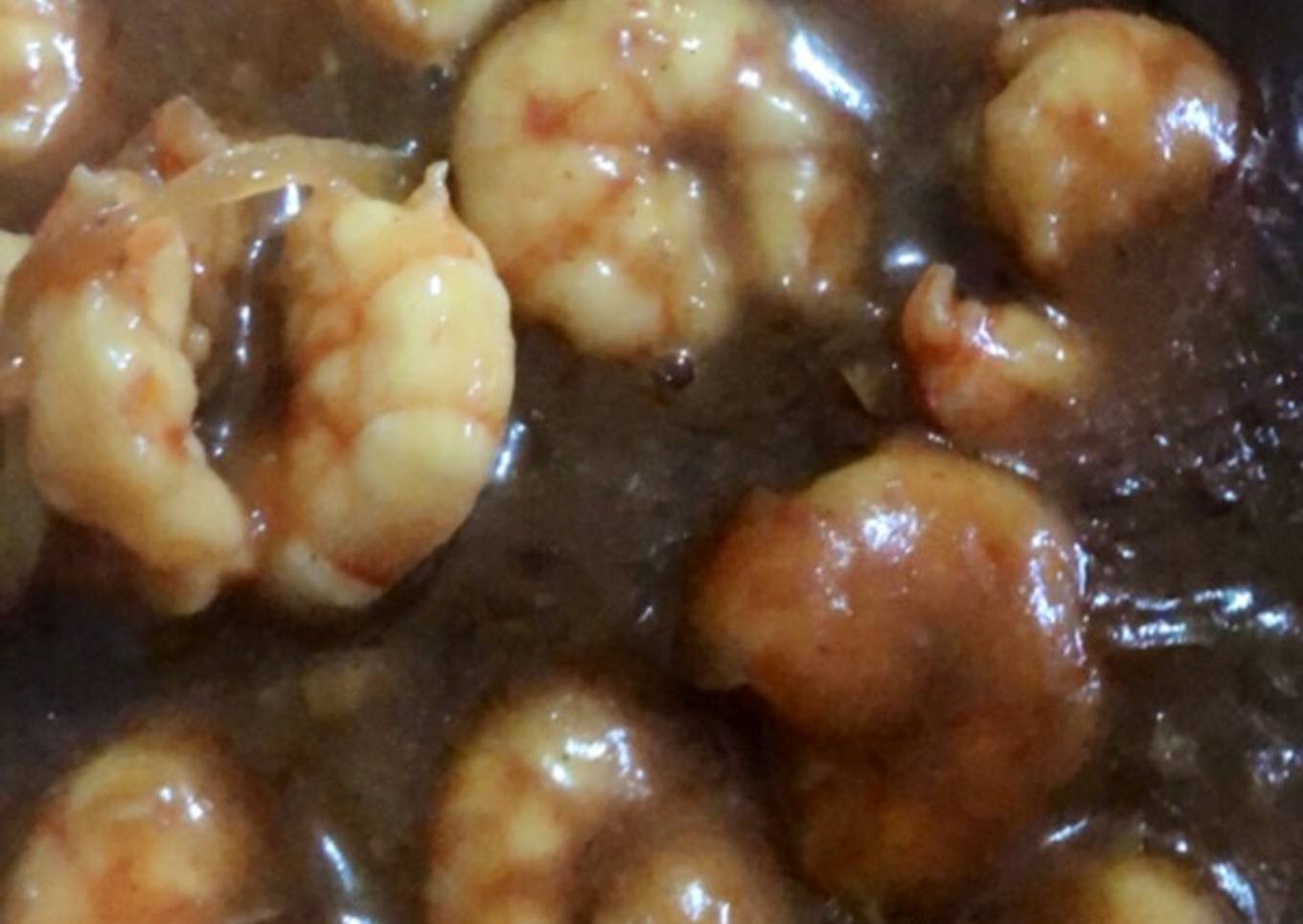 Udang saos mentega ala silvia