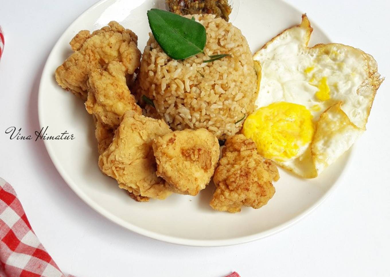 Nasi Jeruk Ayam Crispy