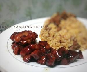 Resep mudah Sate Kambing Teflon Tanpa Tusuk Bambu Soo Simpleee Praktis Enak