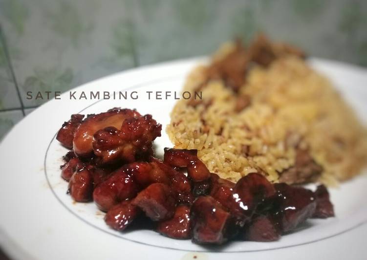 Resep: Lezat Sate Kambing Teflon Tanpa Tusuk Bambu Soo Simpleee