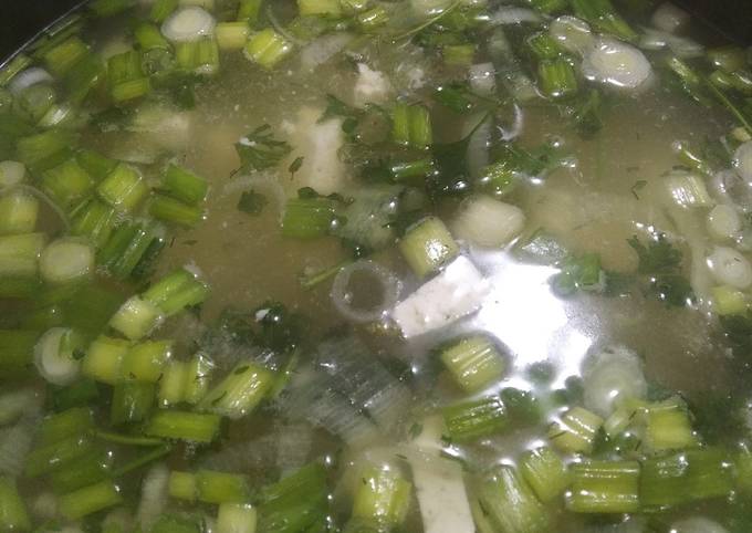 Steps to Prepare Any-night-of-the-week Hillbilly Miso Soup