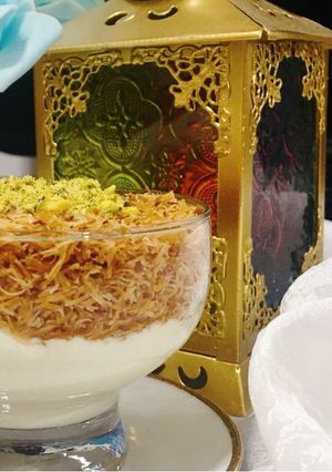 صورة لوصفة عثملية بالقشطة