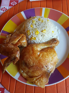 Una foto de Pollo a la sal